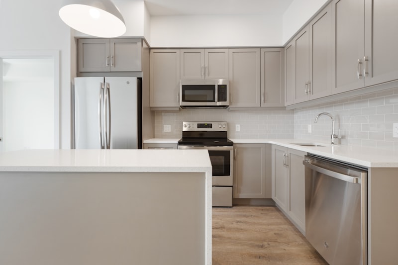 Worktop, sink and tap detail